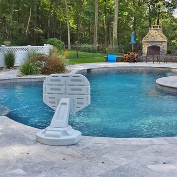 Pool and Pool House