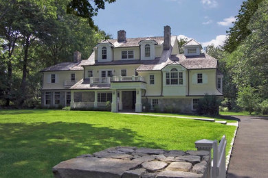 Traditional exterior home idea in New York