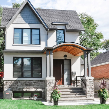 Black Vinyl Casement Windows - Toronto