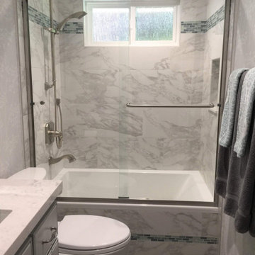 Pleasanton Master & Hallway Bathrooms