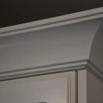 Raised Panel White Kitchen