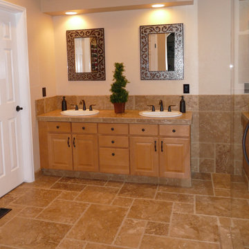 Versailles Travertine Bathroom