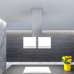 34&Prime; Murano Fortuna LED Island Range Hood - Range Hoods And Vents