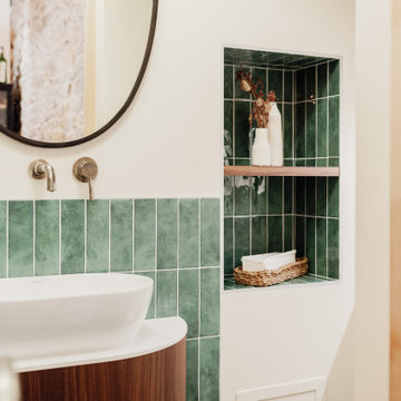 Toilettes d'un restaurant à l'esprit brézilien