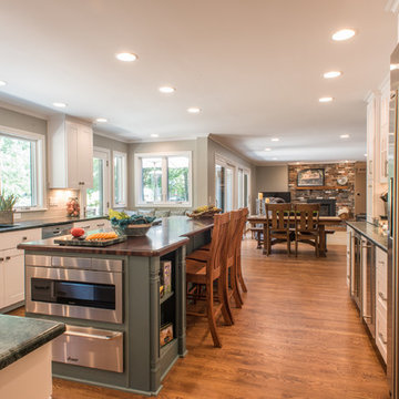 Fishers,IN Kitchen expansion and Exterior Transformation