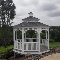 Vinyl Gazebo by Back Patio - Gazebos