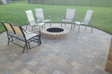 Example of a patio design in Chicago