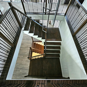 Project #109 | U-Shaped Stairs in Countryside Retreat