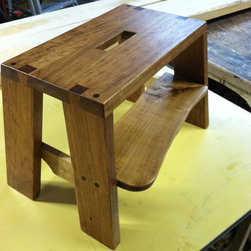 Cherry and Maple Step Stool - Kids Step Stools And Stools