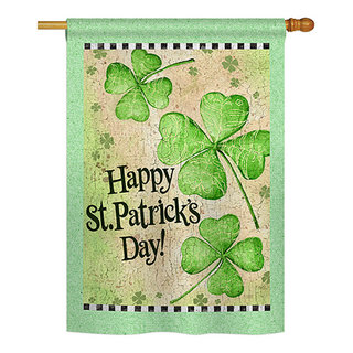 Happy St. Patricks Day 3x5' Nylon Flag - Stars & Stripes, The Flag