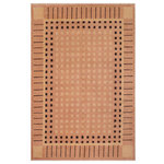 Bareens Designer Rugs - Classic Ziegler Kimbery Rose Multi Hand-Knotted Wool Rug - 8'1'' x 9'8'' - Enhance the ambiance of your home with this magnificent Persian-influenced Turkish hand-knotted rug made by skilled artisans capable of creating the most exceptional vegetable dyes and hand-spun wool. This exquisite handmade rug is a one-of-a-kind Peshawar Kafkaz, otherwise identified as Chobi, Chobi Peshawar, Oushak, or Ziegler rug. These handmade rugs are crafted in Pakistan utilizing superior-quality wool imported from Australia, New Zealand, and Korea in two types of weaves: the Persian weave and the Mori weave. This rug is meticulously crafted by hand using the finest natural vegetable dyes extracted from local plants. The artisans use a blend of hand-spun local and fine merino wool, resulting in a rug with a compelling texture, higher lanolin content, and longer staple. The artisans occasionally incorporate natural or artificial silk into the pile to enhance specific motifs. The finished product is an awe-inspiring execution of flawless design and an understated palette that exudes elegance.