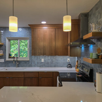 Liberty, Beech, Pecan with Darin Fisher Designer Kitchens