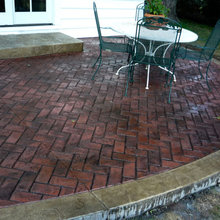concrete patio