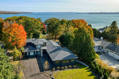 Example of a trendy exterior home design in Other