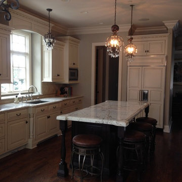 Vintage White Granite Countertops