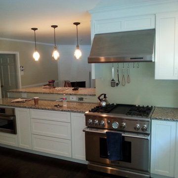 Stacy M Custom Kitchen Flooring + Bump out