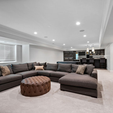 Basement Couch Area
