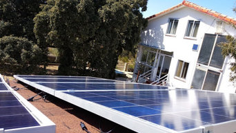 Instalación de 5 KW. con 16 paneles. Paneles solares en vivienda de fin de seman