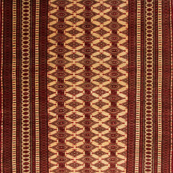 Persian Turkeman rug 4'5 X 5'11 - Area Rugs