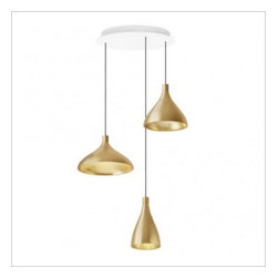 Pablo Designs - Pablo Swell 3 Chandelier - Chandeliers