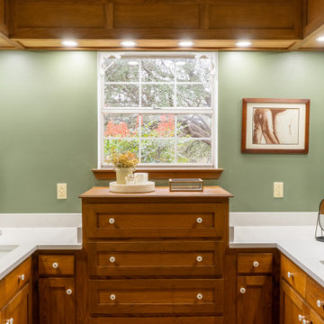 Two Traditional Bathrooms Remodels