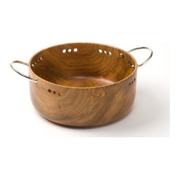 Exotic Wood Veneer Salad Bowl - Serving And Salad Bowls