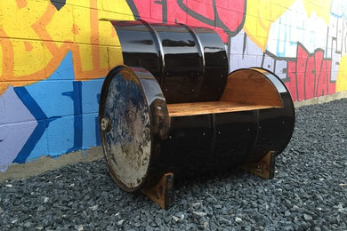 Metal Drum Chair