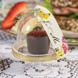Alice in Wonderland Mini Cake Dome Set - Dessert And Cake Stands