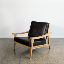 Leather Occasional Chair - Armchairs and Accent Chairs