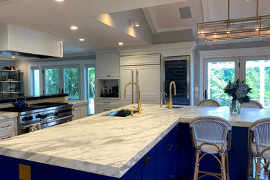 Example of a trendy kitchen design in Baltimore