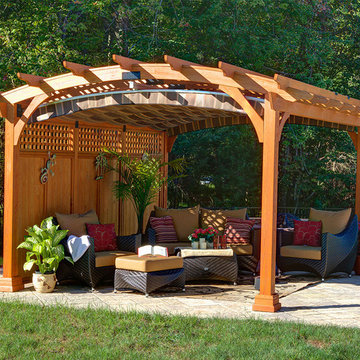 Arched Pergola