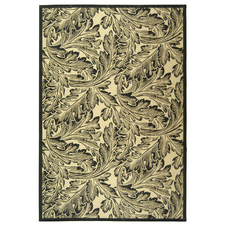 Safavieh Courtyard cy2996-3901 Sand, Black Area Rug