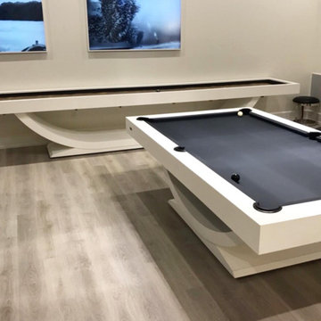 Theseus Custom High End Pool Table And Shuffleboard
