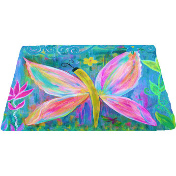 Butterfly Area Rug From My Art, 60"x48"
