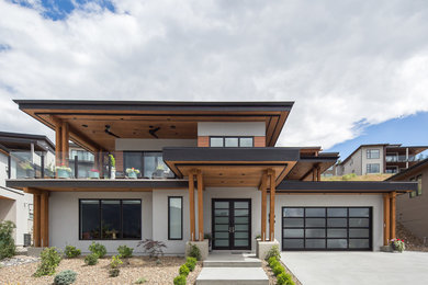 Modern exterior home idea in Other