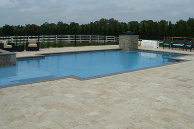 Minimalist pool photo in Baltimore