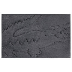 Lacoste Heritage Supima Cotton Bath Towel, Chalk, 30 x 54 Chalk