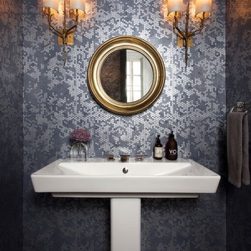 Transitional Powder Room