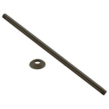 1/2" Ips X 24" Ceiling Mounted Shower Arm With Flange In Oil Rubbed Bronze