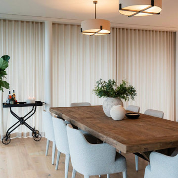 Colorful Transitional Family House