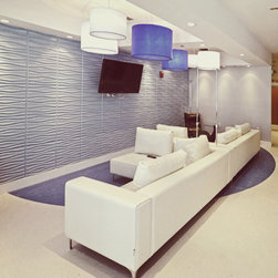 Flows in lobby Eindhoven - Wallpaper