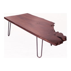 Industrial Coffee Table Natural Edges - Coffee Tables