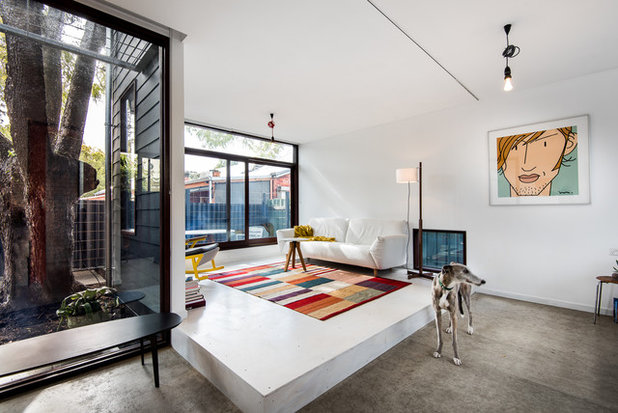 Современный Гостиная by David Weir Architects