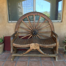 outdoor bench