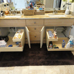 Bathroom Pull Out Shelves - Bathroom Cabinets