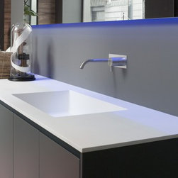 CONCA Integrated Sinks by Antonio Lupi - Bathroom Fixtures