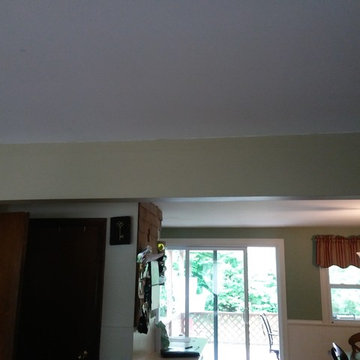 Transitional Chantilly & Graphite Kitchen Remodel w/ Everest Quartz Counter top
