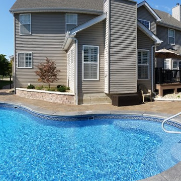 Vinyl Liner Mountain Lake