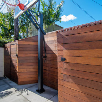 Outdoor Deck, Storage, and Hardscaping