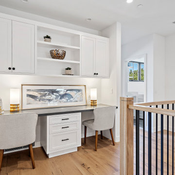 San Carlos, CA | Modern Farmhouse | Study Station